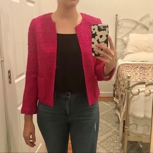 Hot Pink J Crew Blazer